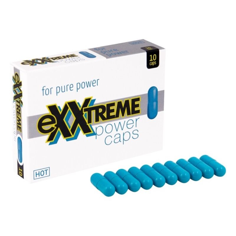 Hot Potenciador Exxtreme Power Capsulas 10 Unidades