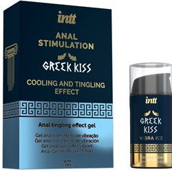 Intt Gel Estimulante Anal Vibração Greek Kiss 15ML