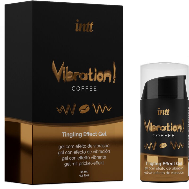 Intt Gel com Vibração Vibration Café 15ml