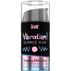 Intt Gel com Vibração  Pastilha Elástica 15ml