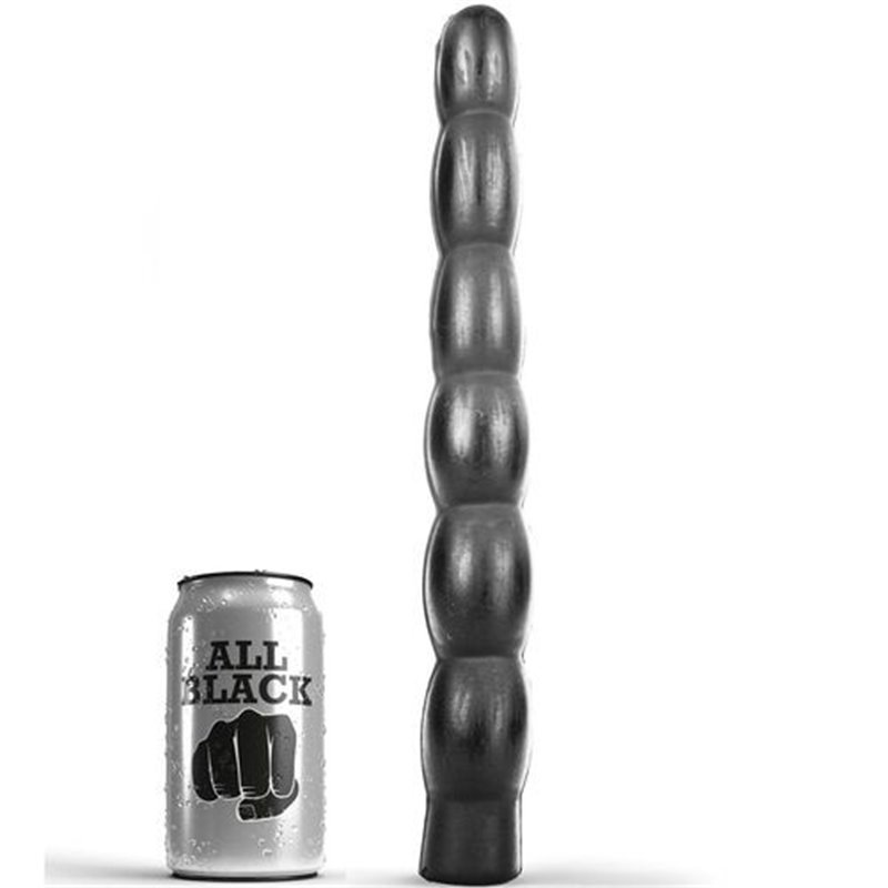 All Black Anal Dildo 32CM