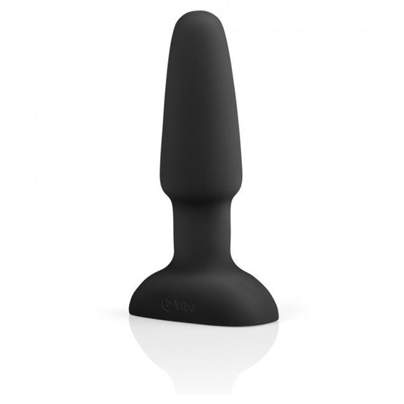 B-Vibe Plug Vibratório com Comando Anilíngua Preto 2