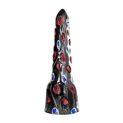 All Black Dildo Anal 34CM