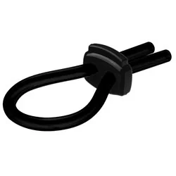 ARMONY - VIBRADOR DE LÍNGUA DUPLA E EFEITO DE CALOR VIOLETA DE EMPURRO