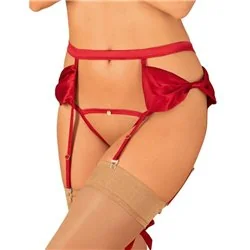 Cinto Ligas Obsessive Rubinesa L / XL