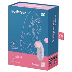 Satisfyer Tropical Tip Lay-on Vibrador Lilac