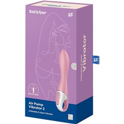 Satisfyer Air Pump Vibrator 2 Rosa Antigo