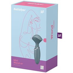 Satisfyer Vibrador Recarregável Mini Wonder Cinza