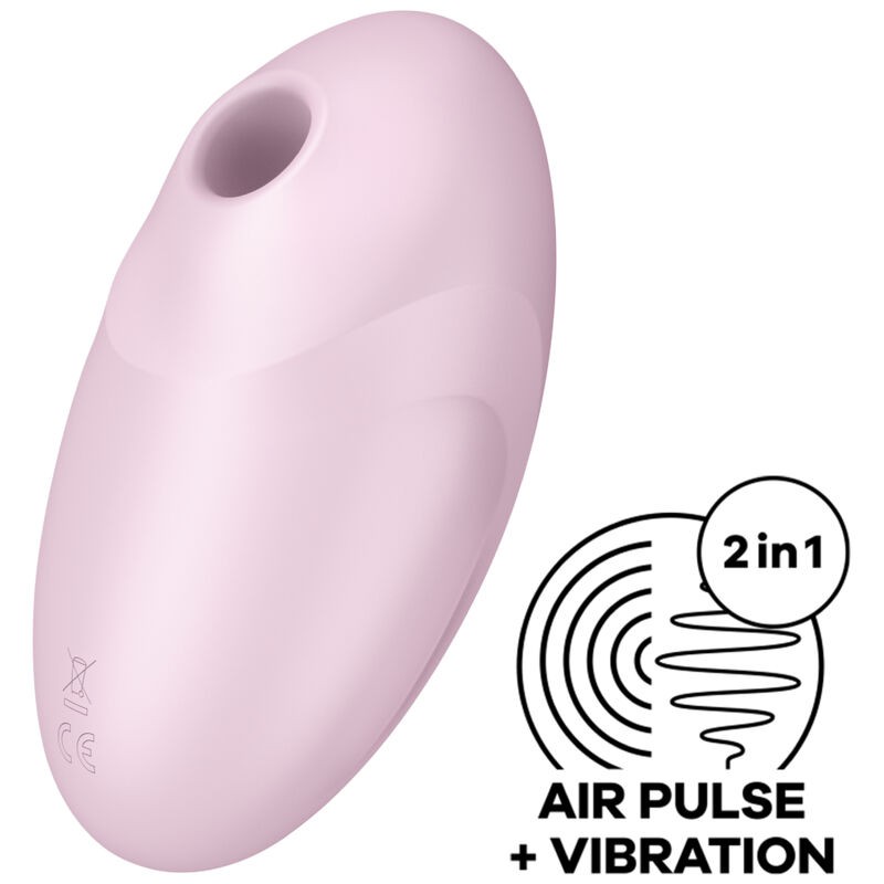 Satisfyer Vulva Lover 3 Air Pulse Estimulador e Vibrador Rosa