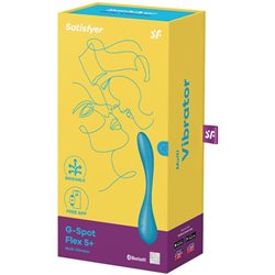 Satisfyer G-spot Flex 5 Multi Vibrador Azul