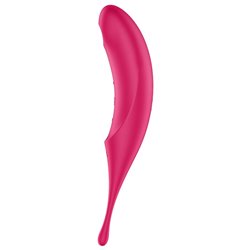 Satisfyer Estimulador e Vibrador de Pulso de Ar Twirling Pro Vermelho