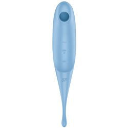 Satisfyer Estimulador e Vibrador de Pulso de Ar Twirling Pro+ Azul