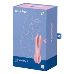 Satisfyer Threesome 1 Vibrador Rosa