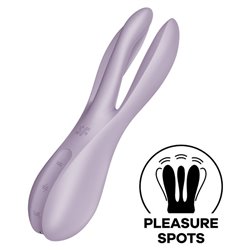 Satisfyer Vibrador Satisfyer Threesome 2 Lilas