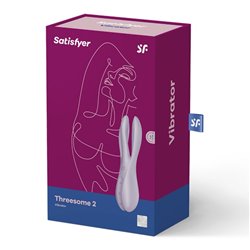 Satisfyer Vibrador Satisfyer Threesome 2 Lilas