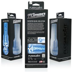 Fleshlight Masturbador Turbo Thrust Blue Ice