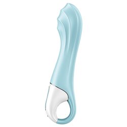 Satisfyer Vibrador de Bomba de Ar 5+ Vibrador de Ponto G Inflável Azul