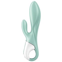 Satisfyer Air Pump Bunny 5+ Vibrador Coelho Inflável Verde