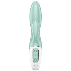 Satisfyer Air Pump Bunny 5+ Vibrador Coelho Inflável Verde