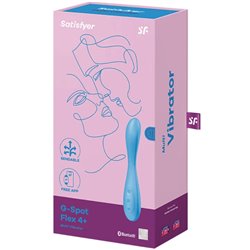 Satisfyer G-spot Flex 4+ Multi Vibrador Azul