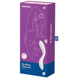 Satisfyer Vibrador de Ponto G de Prazer Rrolling Branco