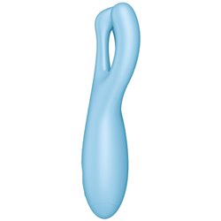 Satisfyer Vibrador Connect Threesome 4 Vibrador Azul