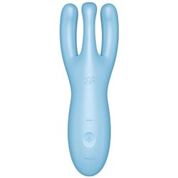 Satisfyer Vibrador Connect Threesome 4 Vibrador Azul