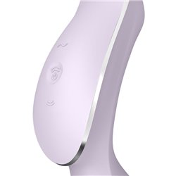 Air Pulse Satisfyer Curvy Trinity 2 Estimulador e Vibrador Roxo