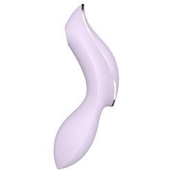 Air Pulse Satisfyer Curvy Trinity 2 Estimulador e Vibrador Roxo