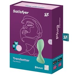 Satisfyer Plugg Anal VibradorTrendsetter Verde