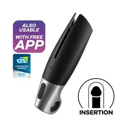 Satisfyer Masturbador Power Com App Preto