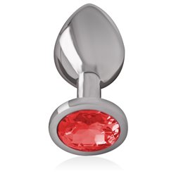 Intense Fun Intense - Anal Plug Metal Red Size M