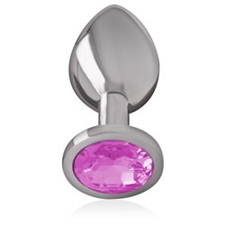 Intense Fun Intense - Anal Plug Metal Pink Size L