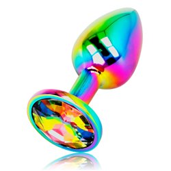 Ohmama Plug Anal Círculo Iridescente Médio