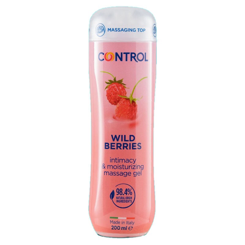 Control Wild Berries Gel de Massagem 3 em 1 200ml