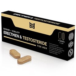 Blackbull Erectmen & Testosteride Homem 4 Caps.