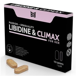 Blackbull Libidine & Climax Aumento Libido Mulher 10 Caps.