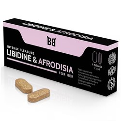 Blackbull Libidine & Afrodisia Intensificador Prazer Mulher 4 Caps.