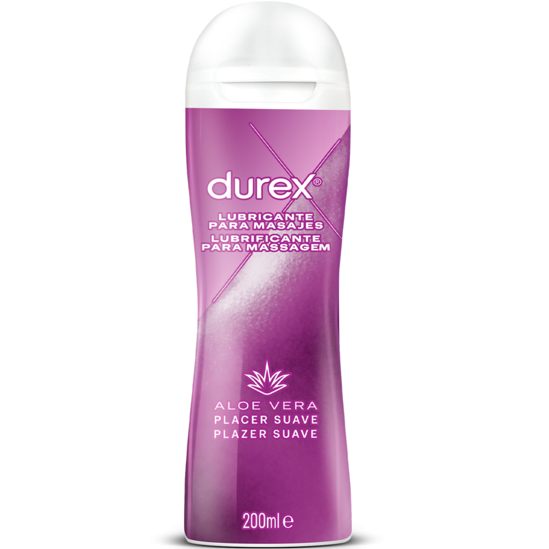 Durex Play Massagem 2 em 1 Gel Lubrificante Aloe Vera 200ml