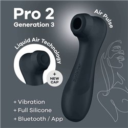 Satisfyer Estimulador Pro 2 Geração 3 Bluetooth Preto