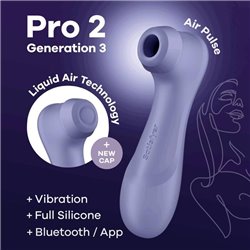 Satisfyer Estimulador Pro 2 Geração 3 Bluetooth Lilás