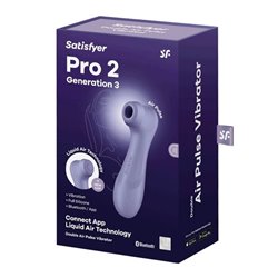 Satisfyer Estimulador Pro 2 Geração 3 Bluetooth Lilás