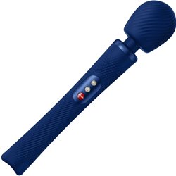 Fun Factory Vim Silicone Recarregável Estimulador Rumble Wand Azul