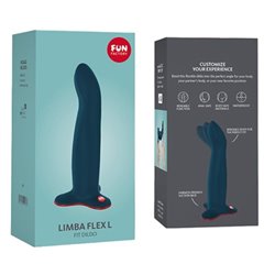 Fun Factory Dildo Limba Flex L Velvet Blue