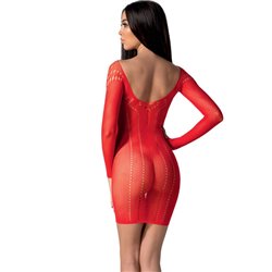 Passion Lingerie BS101 Bodystocking Vermelho Tamanho Unico