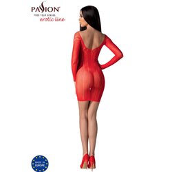 Passion Lingerie BS101 Bodystocking Vermelho Tamanho Unico