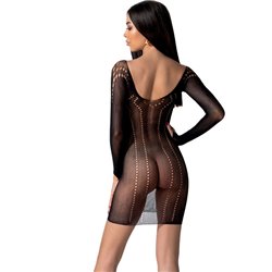 Passion Lingerie BS101 Bodystocking Preto Tamanho Unico