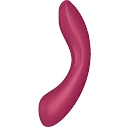 Satisfyer Vibrador Curve Trinity 1 Air Pulse Vibration Vermelho Satisfyer Vibrador Curve Trinity 1 Air Pulse Vibration Vermelho