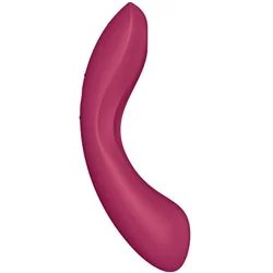 Satisfyer Vibrador Curve Trinity 1 Air Pulse Vibration Vermelho Satisfyer Vibrador Curve Trinity 1 Air Pulse Vibration Vermelho