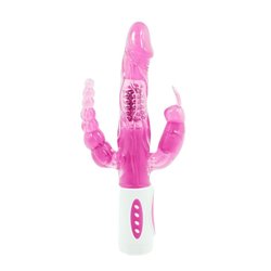 Ly-baile Vibrador Triplo Pretty Bunny